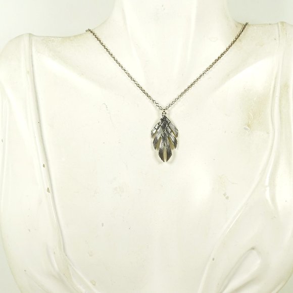 JOHN HARDY Bamboo Woven Collection Sterling Silver Pendant & Chain Necklace - Picture 8 of 8